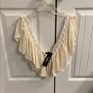 Lulus cropped top!